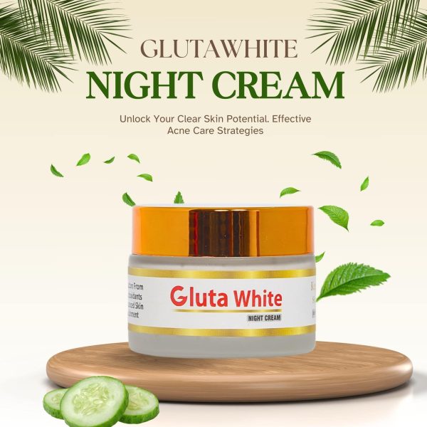 Gluta White Night Cream | 50gram