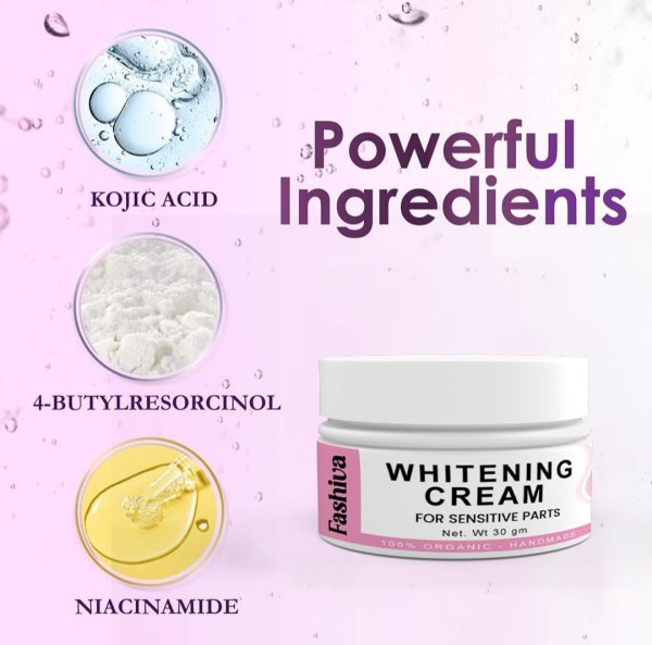 Whitening Cream for Sensitive Parts