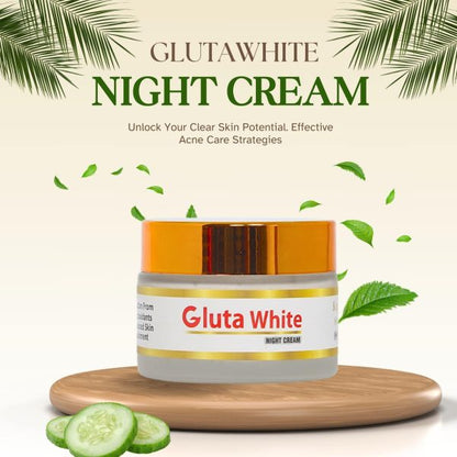 Gluta White Night Cream | 50gram